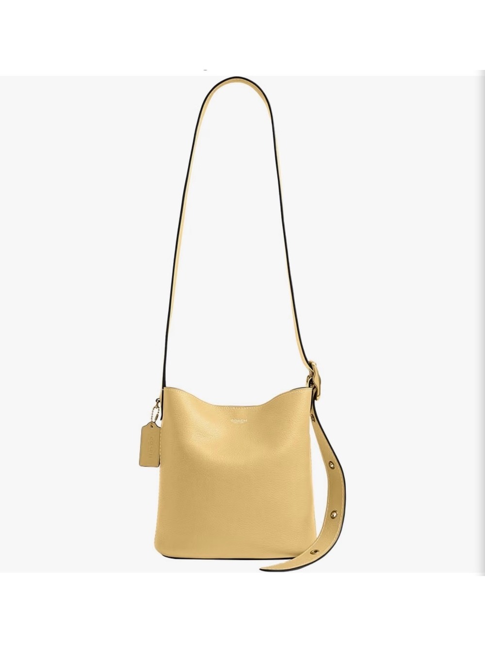 Coach Bleeker Bucket 21 in Vanilla NWT